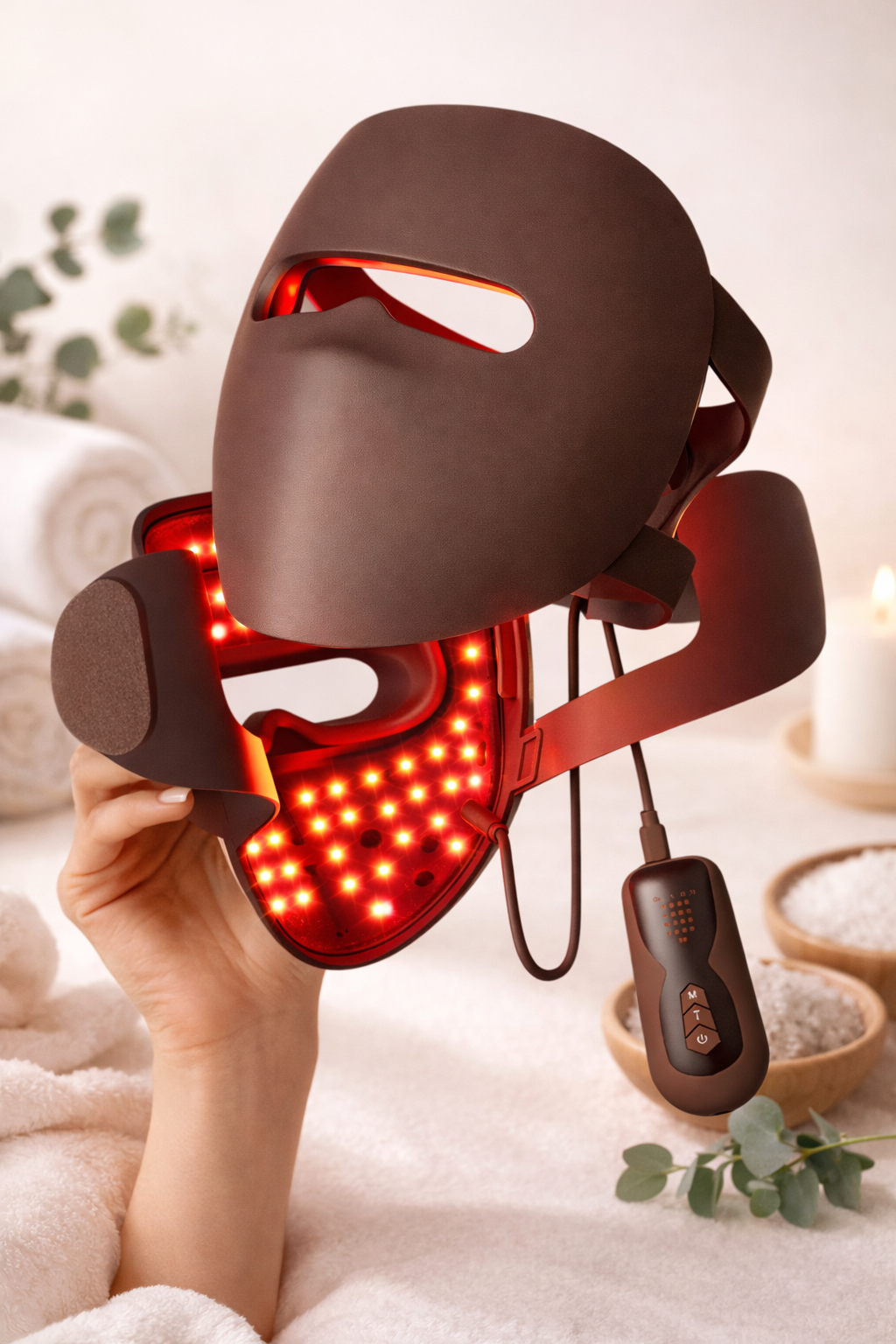 320 LED Light beads Therapy Face Mask – Professional Skincare Device for Anti-Aging, Acne & Wellness