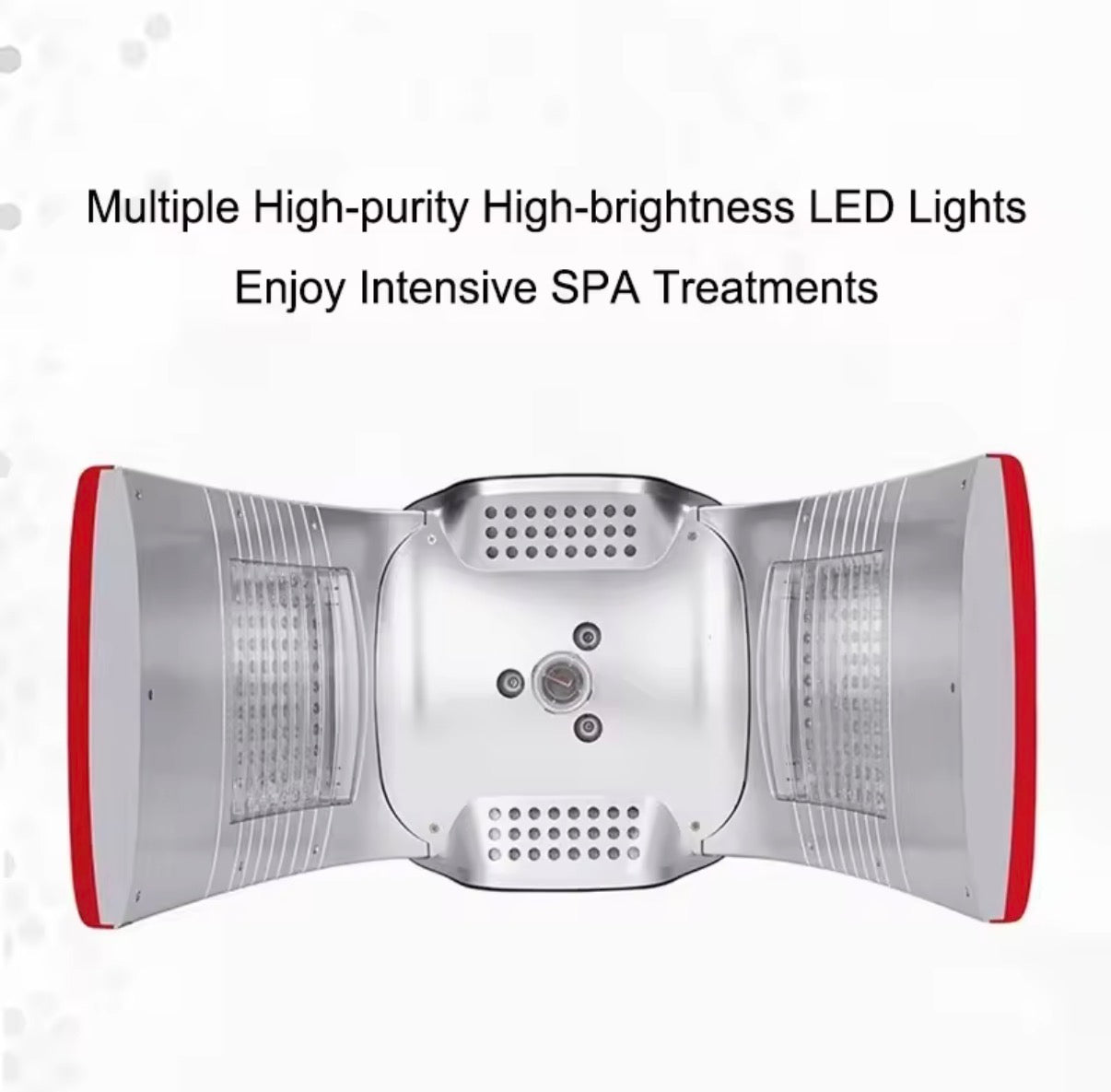 7-Color LED Face & Neck Therapy Set – Photon Light Mask with Hot & Cold Spray for Anti-Aging & Acne Care