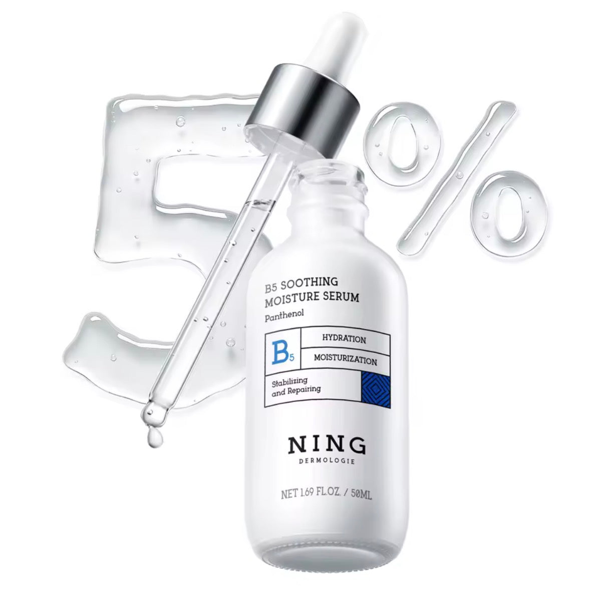 NING B5 Soothing Moisture Serum (Panthenol) – Ultimate Calming & Barrier Repair